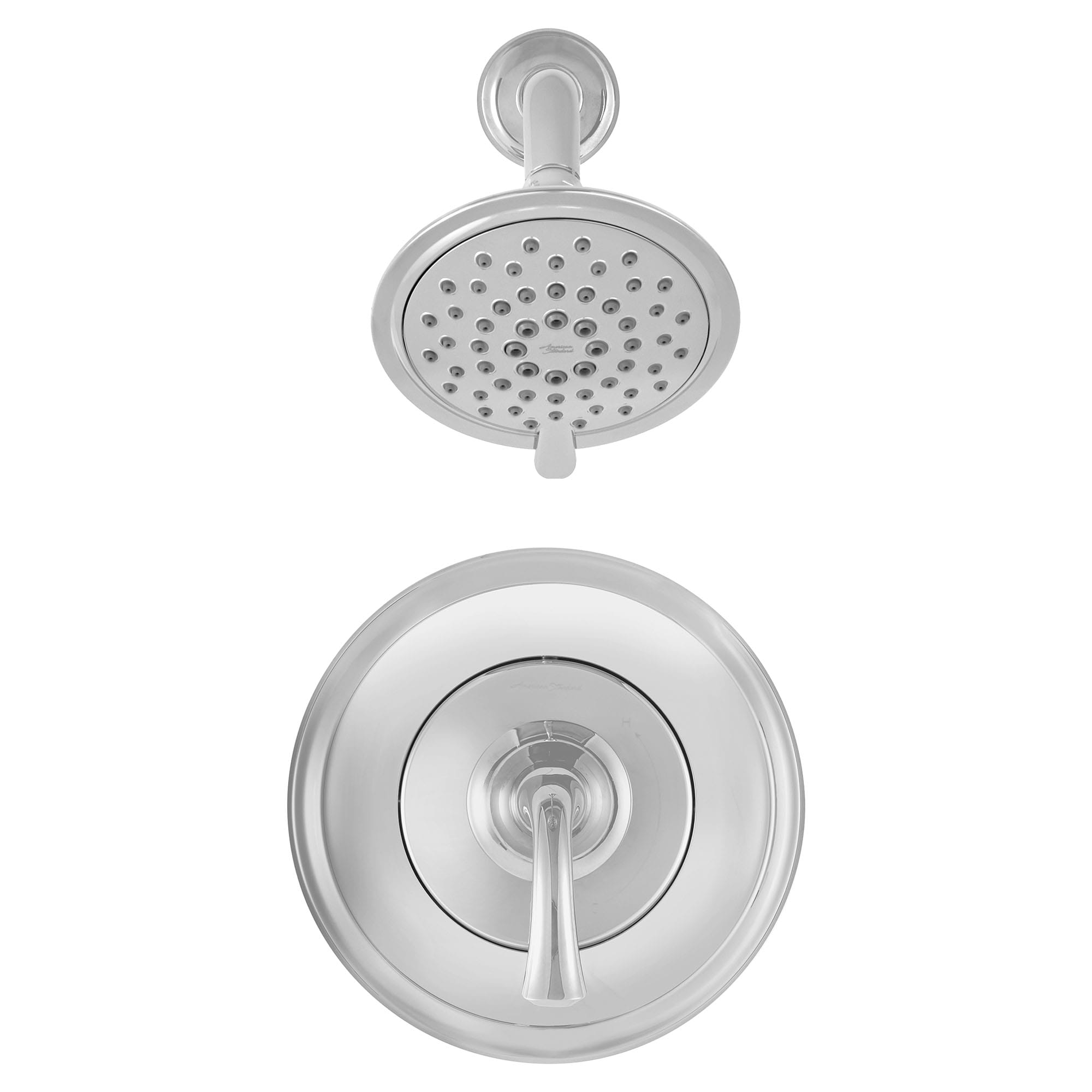 Patience 175 gpm 66 L min Shower Trim Kit With Water Saving 3 Function Showerhead Double Ceramic Pressure Balance Cartridge With Lever Handle CHROME